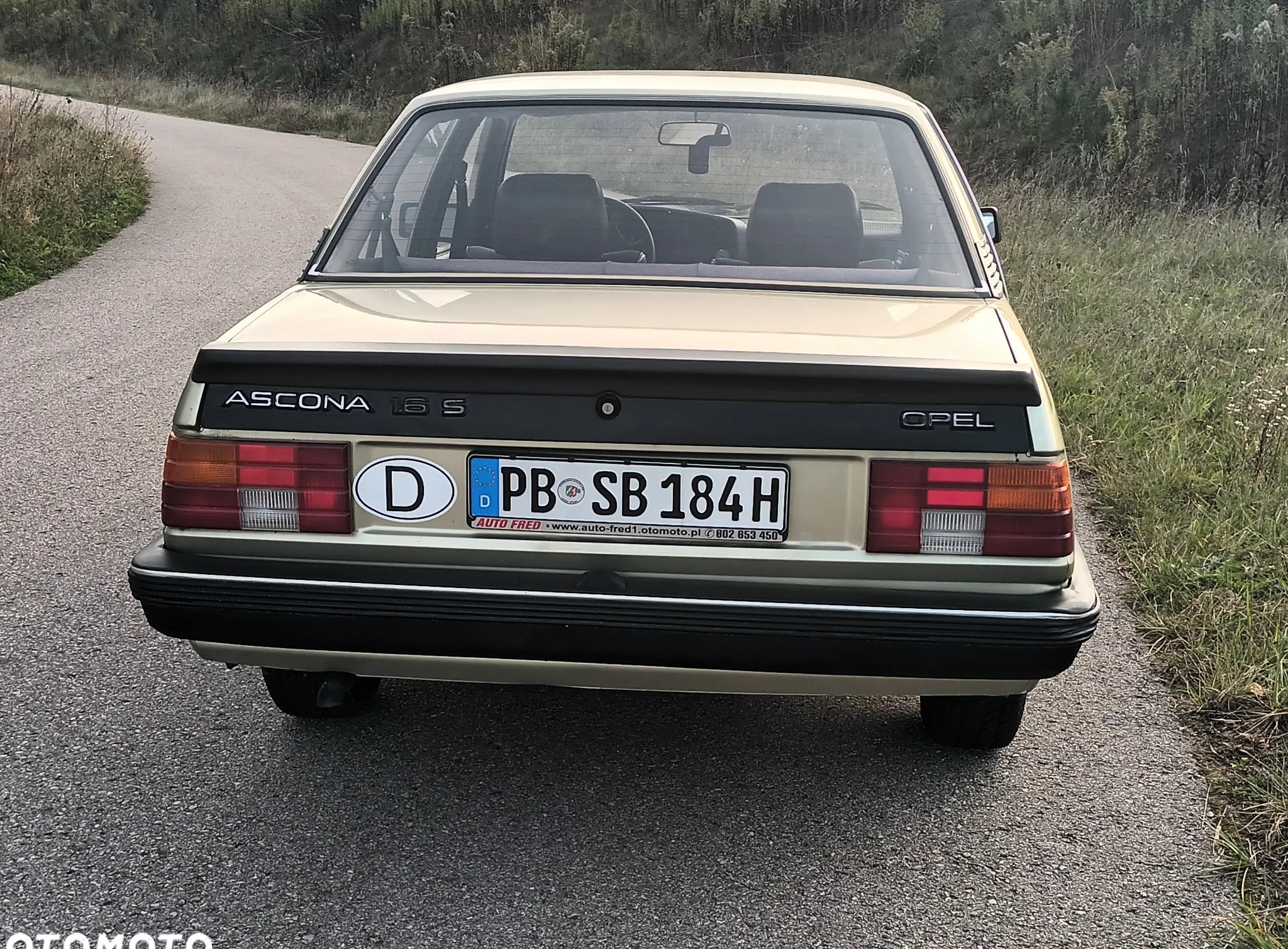 Opel Ascona cena 13900 przebieg: 141700, rok produkcji 1984 z Końskie małe 631